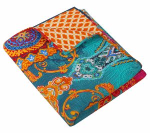 Throws & Blankets |   Mackenzie Quilted Throw By Throws & Blankets Multi