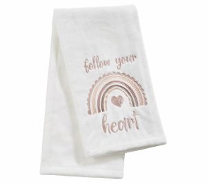 Throws & Blankets |   Over The Rainbow Plush Blanket Throws & Blankets Cream