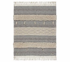 Throws & Blankets |   Ox Bay Trading Neutral Eclectic Overtufted Throw Blanket Throws & Blankets Neutral