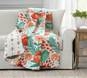 Throws & Blankets |   Poppy Garden Throw By Throws & Blankets Multi