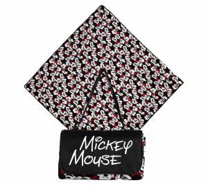 Throws & Blankets |   Repeat Pattern Mickey Mouse Outdoor Picnic Blanket Tote Throws & Blankets Mickey