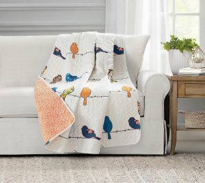 Throws & Blankets |   Rowley Birds Throw By Throws & Blankets Multi