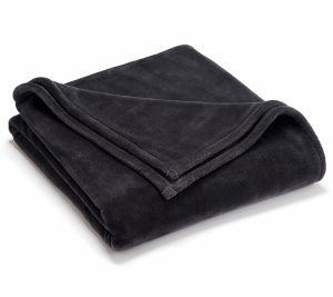 Throws & Blankets |   Sheared Mink Blanket  Twin Throws & Blankets Charcoal