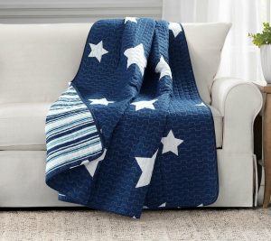 Throws & Blankets |   Star Throw By Throws & Blankets Navy