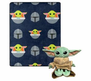 Throws & Blankets |   The  Group Mandalorian Dark Hover Hugger W/ Throw Throws & Blankets Multi