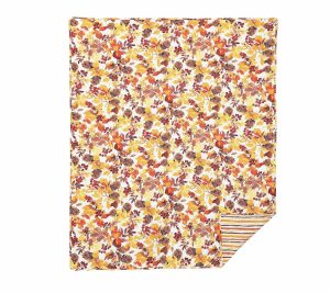 Throws & Blankets |   Cordelia Quilted 48" X 60" Throw Blanket By Valerie Throws & Blankets Orange