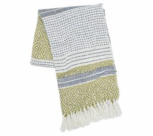 Throws & Blankets |   Berkley 50" X 60" Throw Blanket By Valerie Throws & Blankets Citron