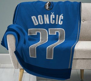 Throws & Blankets |   Nba Dallas Mavericks Luka Doncic 60" X 80" Throw Blanket Throws & Blankets Mavericks